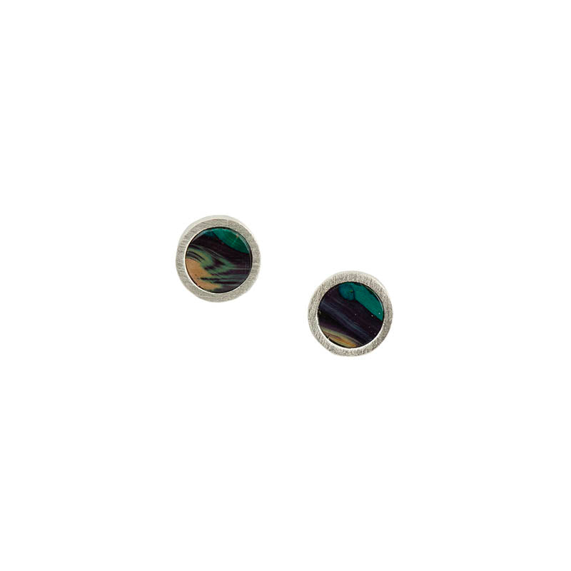 Heathergem Circle Pendant and Stud Earring Set Heathergem Circle Pendant and Stud Earring Set