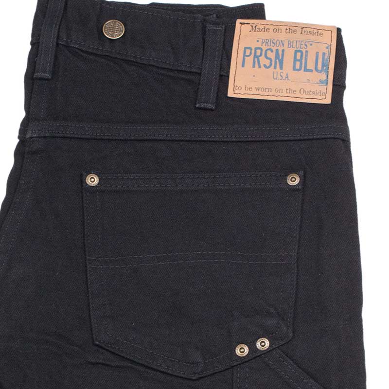 Double Knee Work Jeans, Black Double Knee Work Jeans, Black