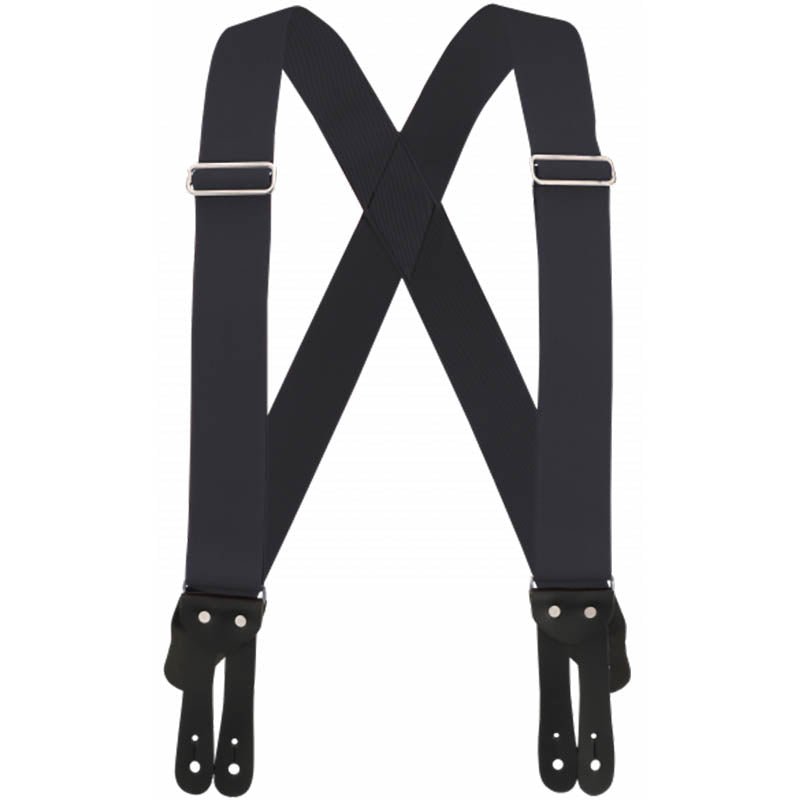 Work Suspenders, Flat Leather Ends Work Suspenders, Flat Leather Ends