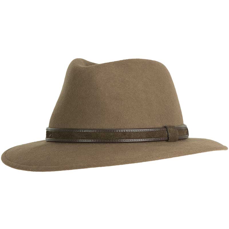 Wool Felt Hiker Hat, Crushable Wool Felt Hiker Hat, Crushable