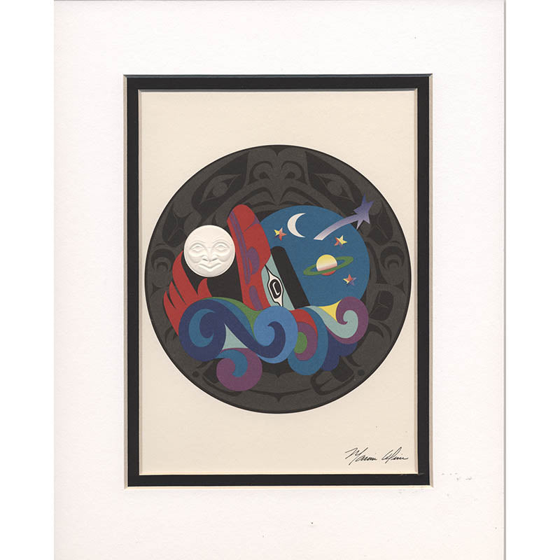 Reaching for the Stars Double Matted Print Reaching for the Stars Double Matted Print