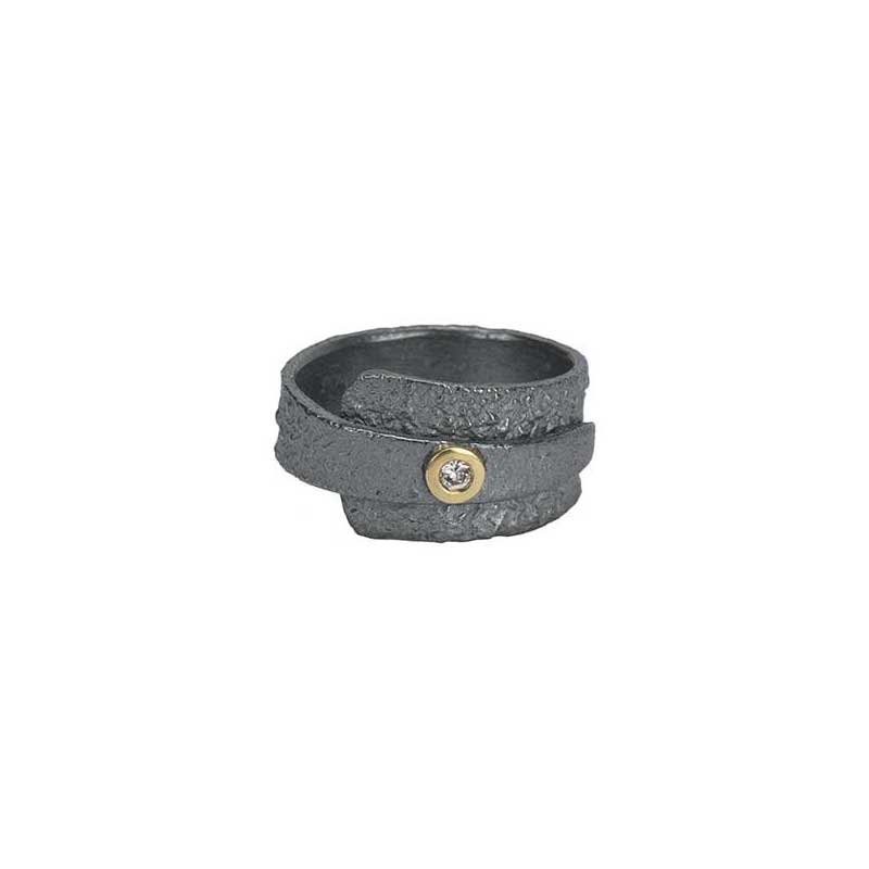 Reticulated Ring, Oxidized Reticulated Ring, Oxidized