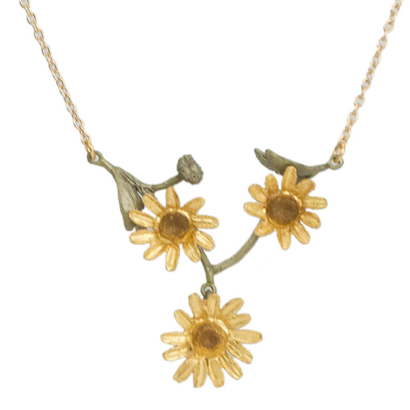 Golden Daisy Necklace Golden Daisy Necklace