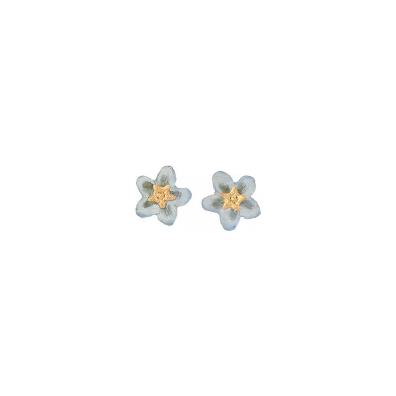 Forget Me Not Earrings, Post Forget Me Not Earrings, Post