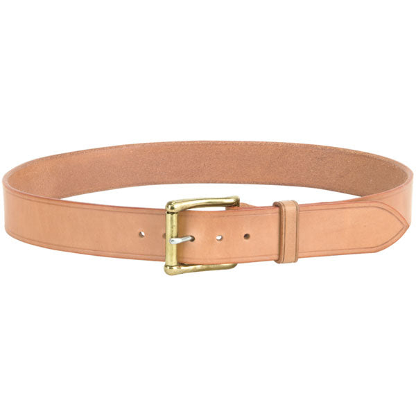 Natural Bridle Leather Belt, 1.5 inch, No Buckle Natural Bridle Leather Belt, 1.5 inch, No Buckle