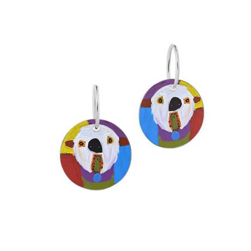 Dog of Yuendumu Earrings Dog of Yuendumu Earrings