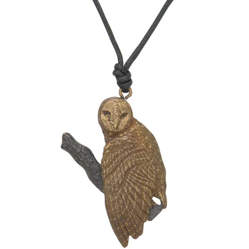 Barn Owl Pendant Barn Owl Pendant