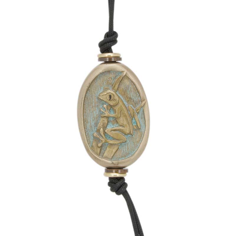 Tree Frog Amulet Zipper Pull Tree Frog Amulet Zipper Pull