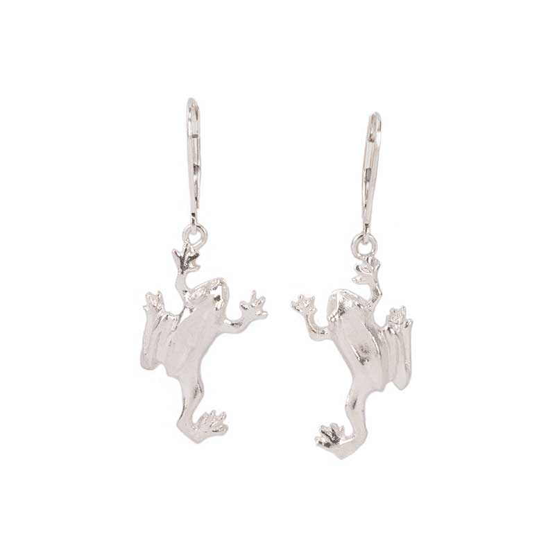 Tree Frog Earrings, Sterling Silver – David Morgan