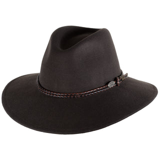 Broad Brimmed Wool Fedora