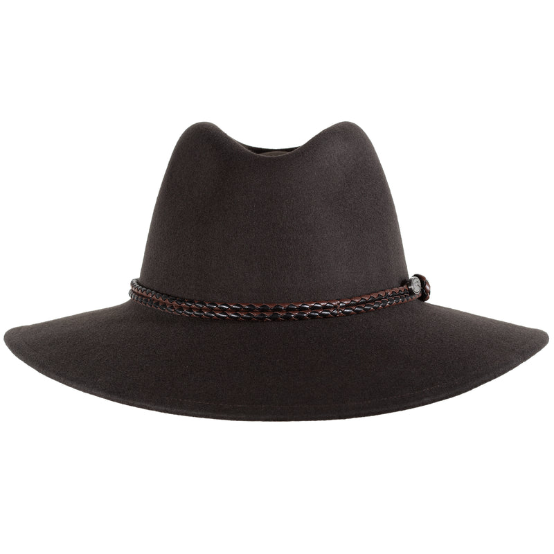 Broad Brimmed Wool Fedora