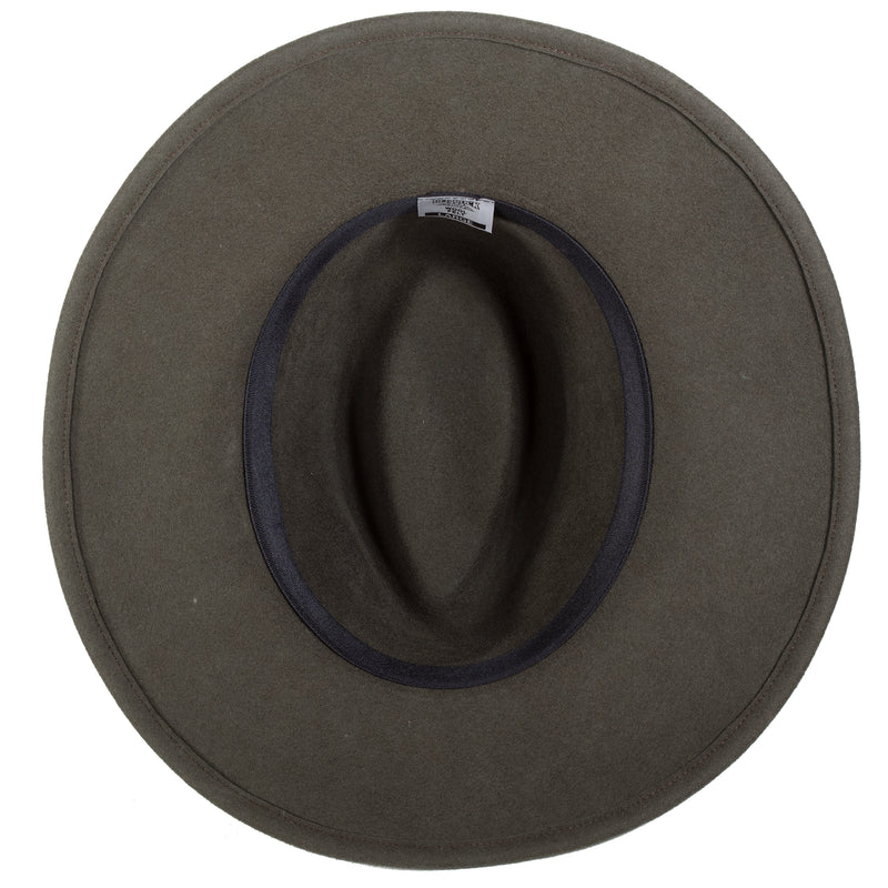 Broad Brimmed Wool Fedora