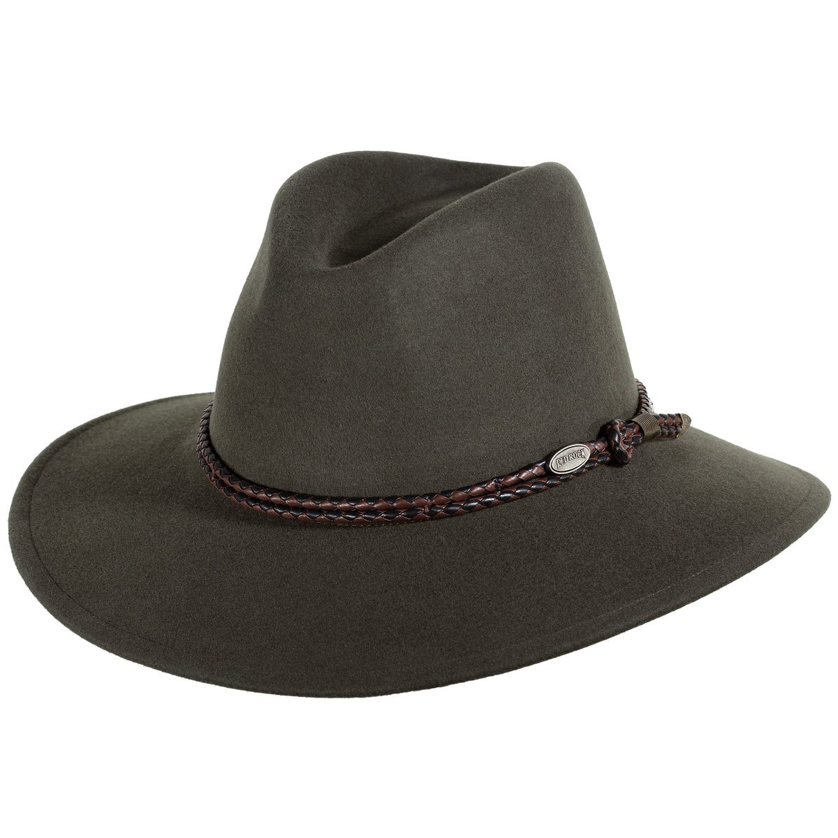 Broad Brimmed Wool Fedora