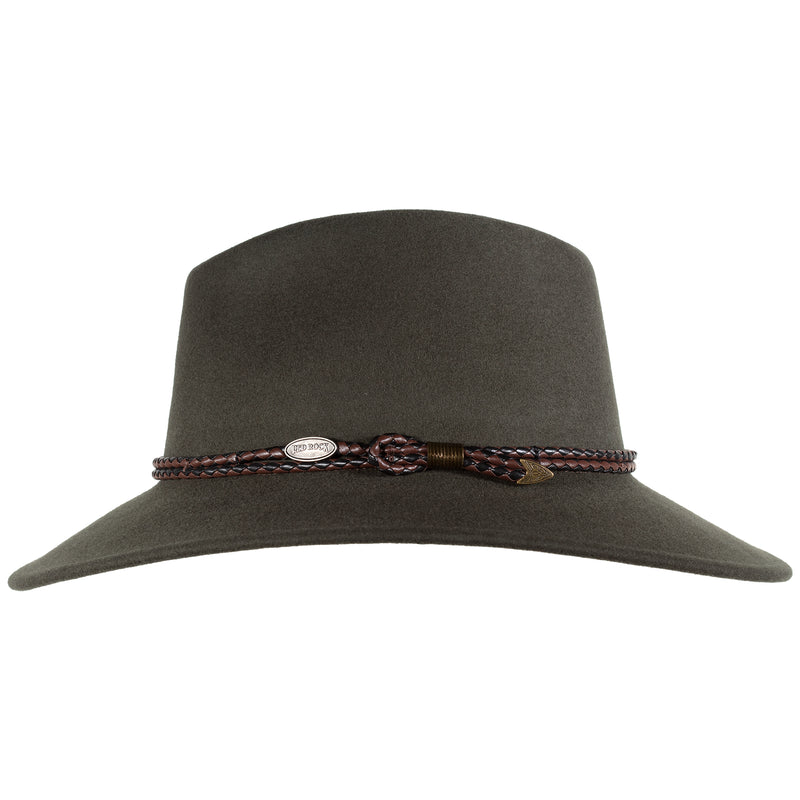 Broad Brimmed Wool Fedora