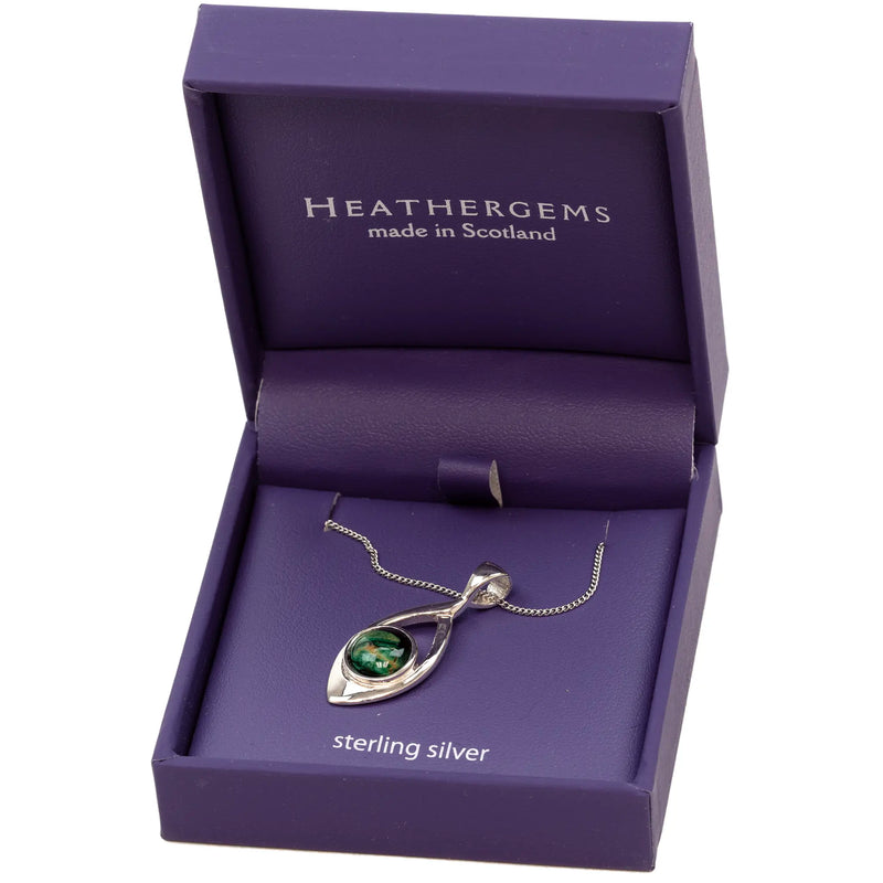 Heathergem Open Oval Pendant