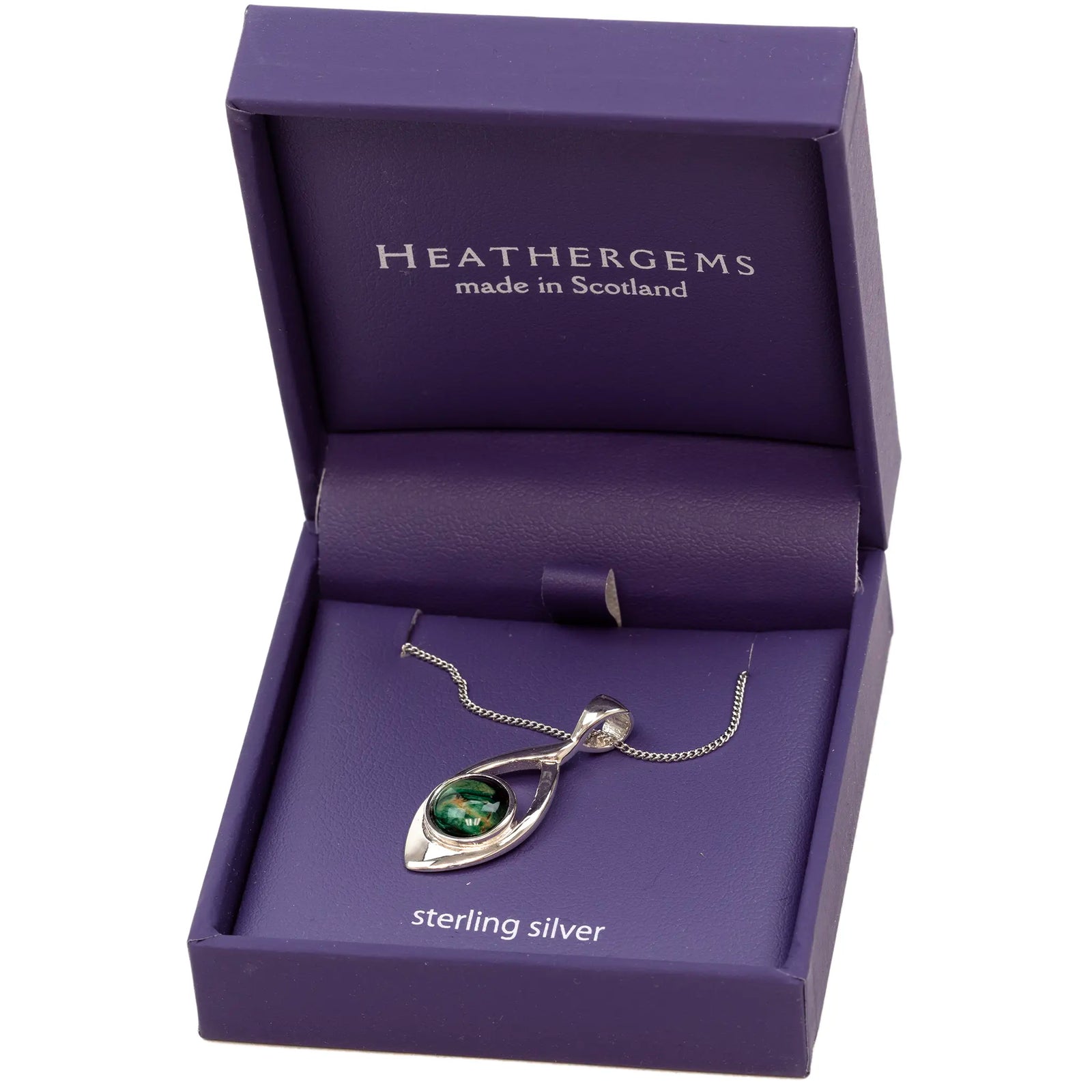 Heathergem Open Oval Pendant