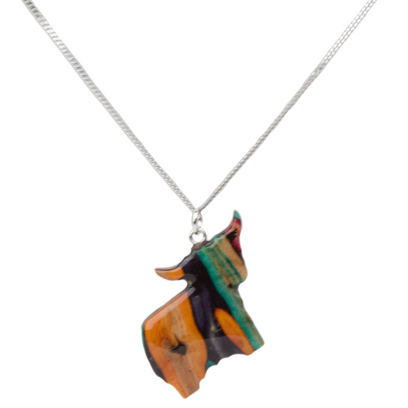 Heathergem Highland Coo Pendant