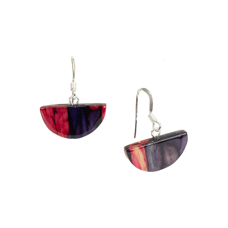 Heathergem Half Circle Earrings