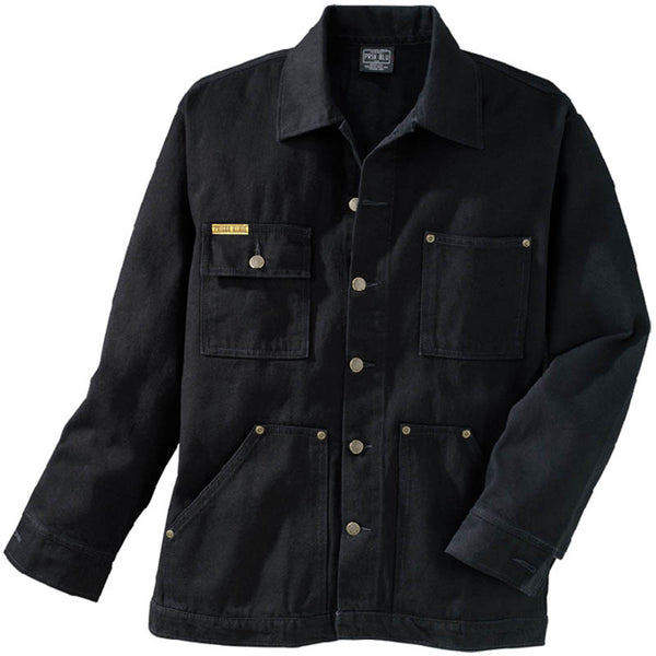 Yard Coat, Rinsed Black – David Morgan