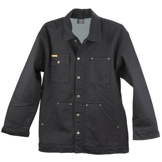 Lined Yard Coat, Rinsed Black