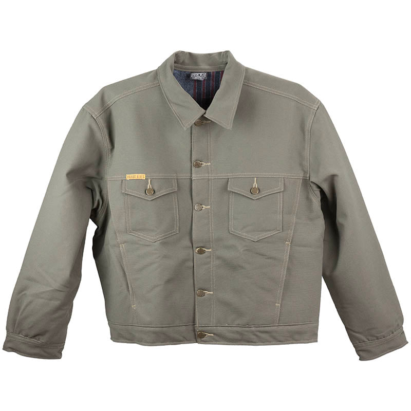 Lined Western Jacket, Rigid Olive