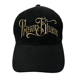 Prison Blues Baseball Cap, Script Logo