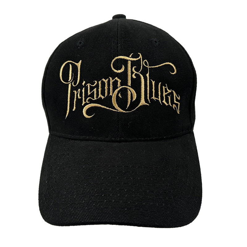 Prison Blues Baseball Cap, Script Logo