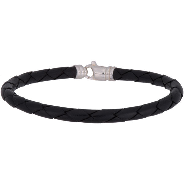 Leather Bracelet, Four Strand