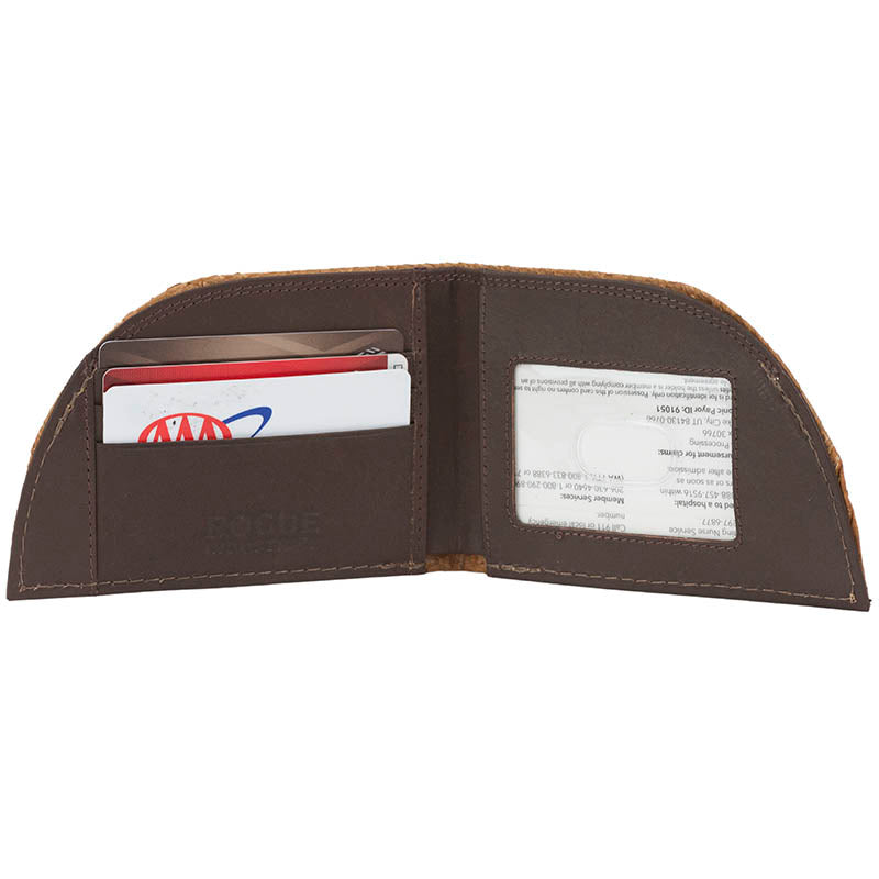 Salmon Wallet with RFID Protection