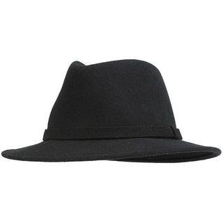 Wool Felt Slope Hat, Crushable