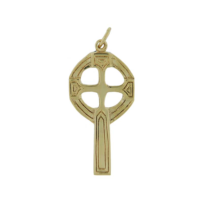 Celtic Cross, 14 kt. gold – David Morgan
