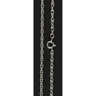 Silver Rope Chain, 24 inch