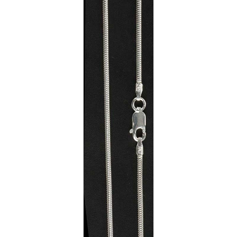 Silver Snake Chain, 16 inch
