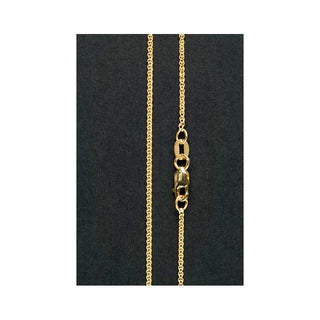 Gold Wheat Chain, Light, 18 inch, 14 kt gold
