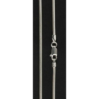 Silver Snake Chain, 24 inch
