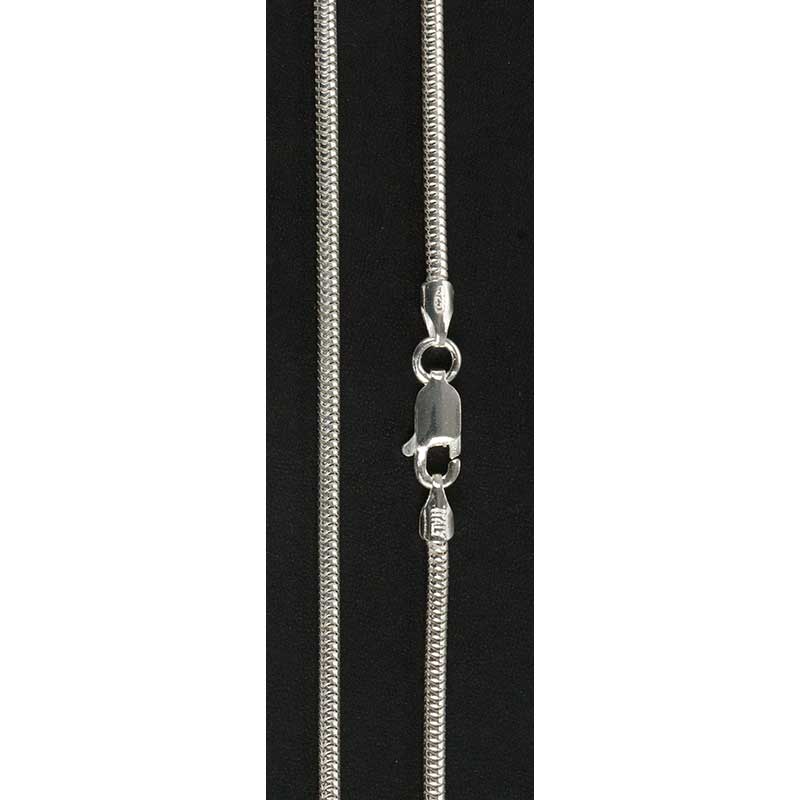 Silver Snake Chain, 24 inch