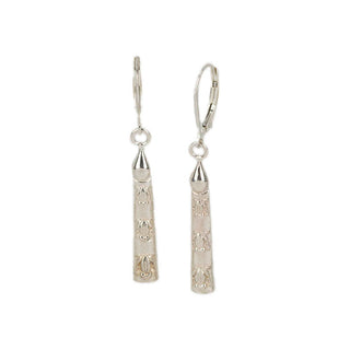 Volcano Woman's Tears Earrings, Sterling silver