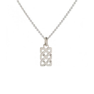 Sailors Knot Necklet, Sterling silver