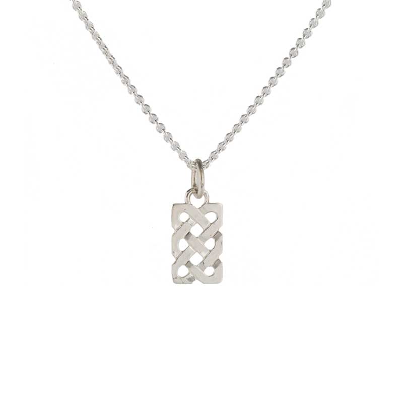 Sailors Knot Necklet, Sterling silver