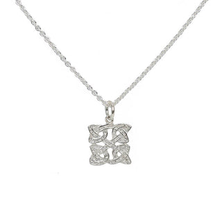 Celtic Knot Necklet, Sterling silver