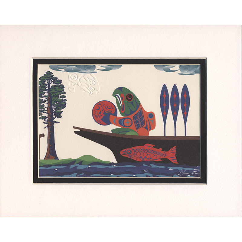 Homeward Bound Double Matted Print