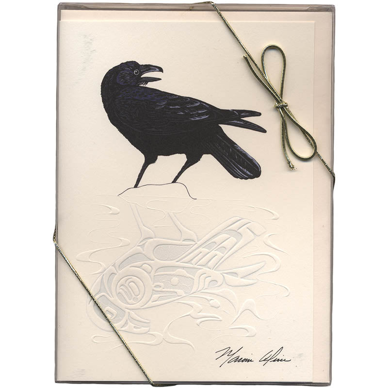 Notecards, Raven (6 ea per box)