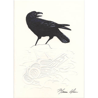 Notecards, Raven (6 ea per box)