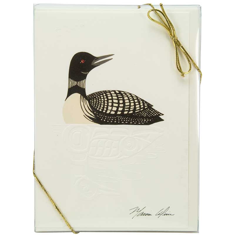 Notecards, Loon (6 ea per box)