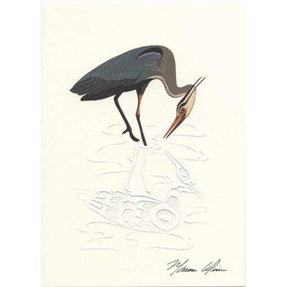 Notecards, Heron (6 ea per box)