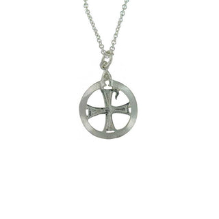 Chi-Rho Necklet, Sterling silver