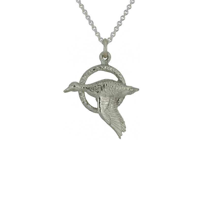 Taith (Journey) Pendant, Sterling silver