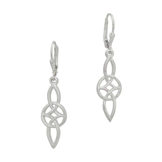 Everlasting Love Earrings, Leverback, Sterling silver