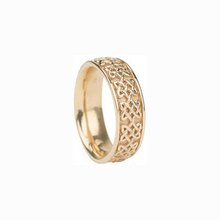 Never Ending Hearts Ring, Gold, L