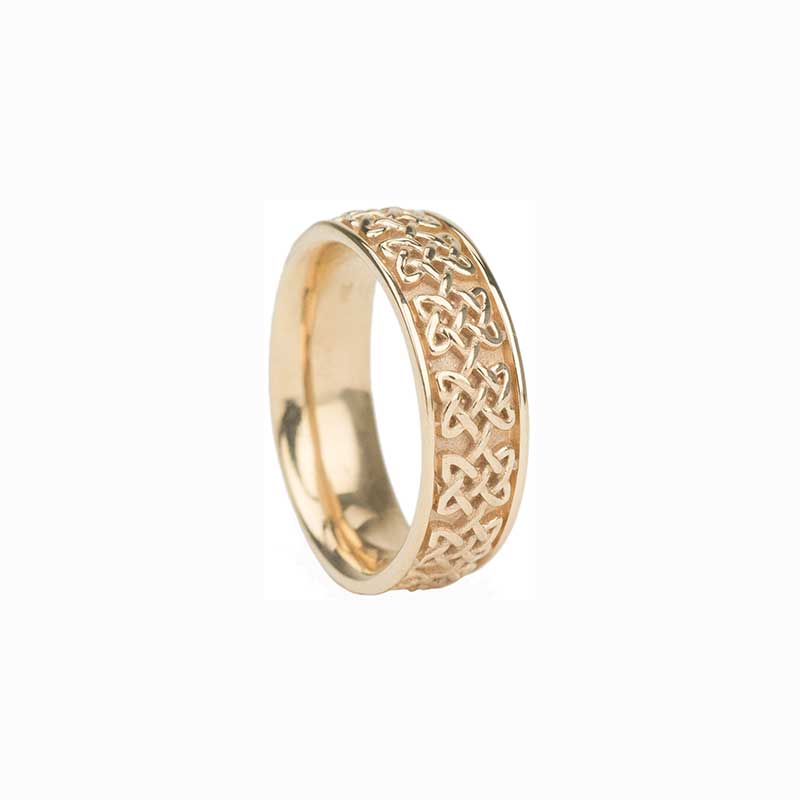 Never Ending Hearts Ring, Gold, L